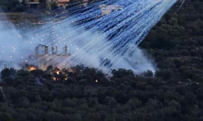 ইসরায়েলে বৃষ্টির মতো রকেট ছুড়েছে হিজবুল্লাহ