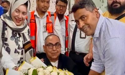 দেশে ফিরলেন মির্জা আব্বাস
