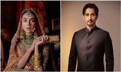 গোপনে বিয়ে করলেন সিদ্ধার্থ-অদিতি!