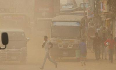 ঢাকার বাতাস আজ ‘অস্বাস্থ্যকর’