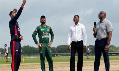 সম্মান রক্ষার ম্যাচে টস জিতে ফিল্ডিংয়ে বাংলাদেশ