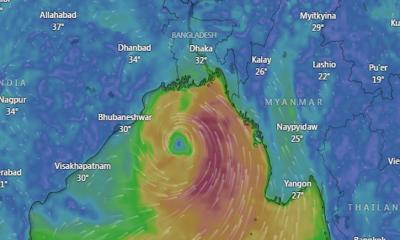 ঘূর্ণিঝড়ে পরিণত হয়ে ধেয়ে আসছে ‘রেমাল’