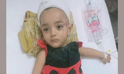 বগুড়ায় দুর্ঘটনায় বেঁচে যাওয়া শিশুর চিকিৎসার দায়িত্ব নিলেন প্রধানমন্ত্রী