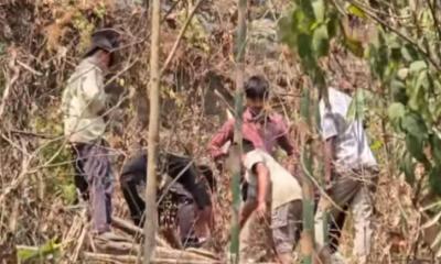 পাহাড়ের পাদদেশ থেকে মা-মেয়ের মরদেহ উদ্ধার