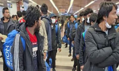 লিবিয়া থেকে ফিরলেন ১৬৫ বাংলাদেশি