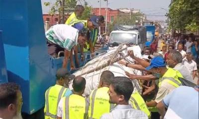 বরিশাল নগরীতে অবৈধ দখল উচ্ছেদ শুরু