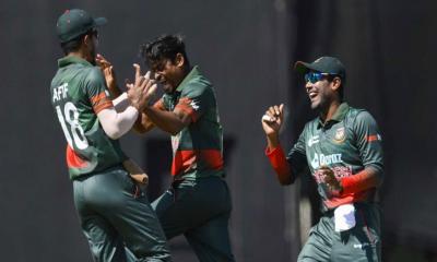 উইন্ডিজকে হোয়াইটওয়াশ করলো বাংলাদেশ