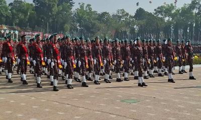 বিজিবির ইতিহাসে রেকর্ড সংখ্যক নবীন সদস্যের শপথ