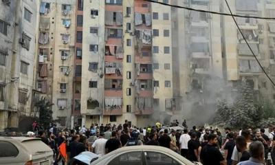 লেবাননের রাজধানীতে ইসরাইলি হামলা, হিজবুল্লাহ কমান্ডারসহ নিহত ১৪