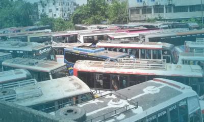 রাজশাহীর সঙ্গে সারা দেশের বাস চলাচল বন্ধ