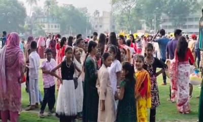চুয়াডাঙ্গায় বর্ণিল আয়োজনে পহেলা বৈশাখ উদযাপন