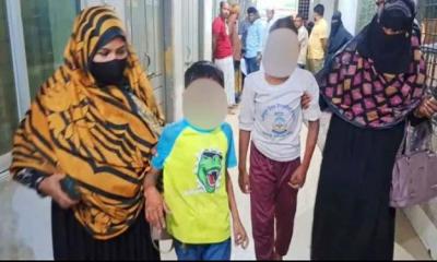 চুরির অপবাদে ২ শিশুকে বেঁধে মারধর ও সিগারেটের ছ্যাঁকা