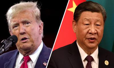 ট্রাম্পের পাল্টা পদক্ষেপ: চীনের ওপর ১০০% শুল্ক আরোপের ঘোষণা