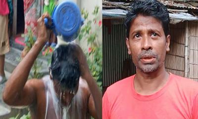 বিবাহ বিচ্ছেদের পর দুধ দিয়ে গোসল, আলোচনায় দুই সন্তানের জনক