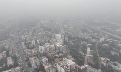 ঢাকার বাতাস আজ ‘অস্বাস্থ্যকর’