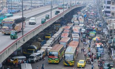 বায়ুদূষণে আজ ঢাকার অবস্থান কত