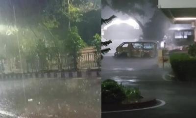 রাজধানীতে মুষলধারে বৃষ্টি