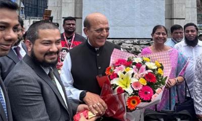 বাংলাদেশে পৌঁছালেন ভারতের হাইকমিশনার দীনেশ ত্রিবেদী