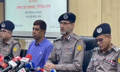 ঈদে রাজধানীর নিরাপত্তায় টহল বাড়ানো হয়েছে: ডিএমপি কমিশনার