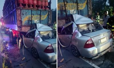 এক্সপ্রেসওয়েতে সড়ক দুর্ঘটনায় নিহত ৫
