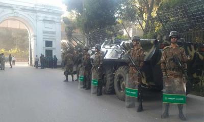 যেকোনো পরিস্থিতি মোকাবিলায় সব বাহিনী প্রস্তুত