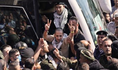 ৩ হাজার ৭০০ ফিলিস্তিনিকে মুক্তি দিলো ইসরায়েল