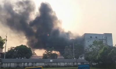 গাজীপুরে ইবনে সিনার কারখানায় আগুন, নিয়ন্ত্রণে ৬ ইউনিট