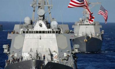 ইরানকে ঘিরে নৌ অবরোধ শুরু করতে যাচ্ছে মার্কিন বাহিনী