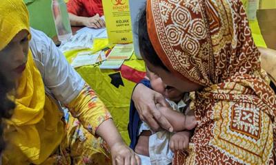 সারা দেশে একযোগে হামের টিকাদান শুরু, প্রথম দিনেই লক্ষ্যমাত্রা ১১ লাখ শিশু