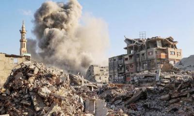 যুদ্ধবিরতির মধ্যেও গাজায় ইসরায়েলের বাহিনীর ব্যাপক হামলা