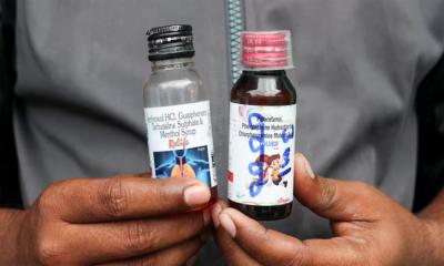 ভারতীয় তিন কাশির সিরাপ সেবনে সতর্কবার্তা