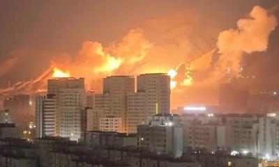 একের পর এক বিস্ফোরণে কাঁপছে তেহরান