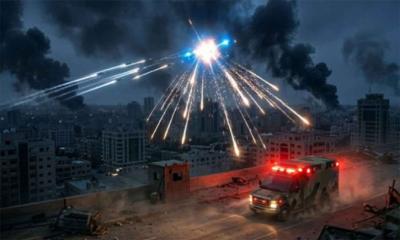 ইসরায়েলে ‘ক্লাস্টার’ মিসাইল ছুড়েছে ইরান