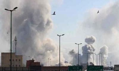 ঈদের ভোরেও ইসরায়েল-মার্কিন হামলায় কেঁপে উঠল ইরান