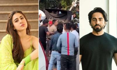 সারা-আয়ুষ্মানের শুটিংয়ে স্থানীয়দের হামলায় গ্রেপ্তার ১