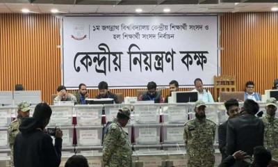 প্রায় তিন ঘণ্টায়ও সম্পন্ন হয়নি এক বিভাগের ভোট গণনা