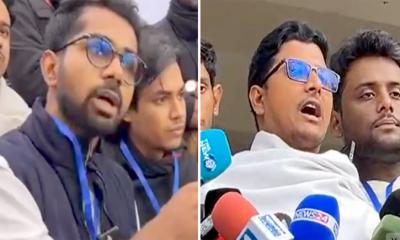 জকসু নির্বাচনে দুই ভিপি প্রার্থীর পাল্টাপাল্টি অভিযোগ