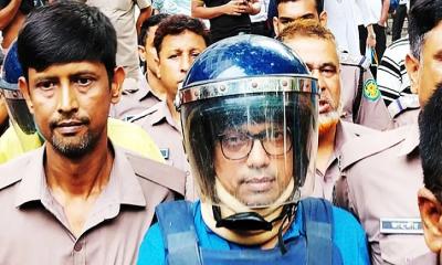 হাতকড়া পেছনে দিয়ে আমাকে ছয়তলা সিঁড়ি দিয়ে ওঠানো হয়েছে: আদালতে পলক