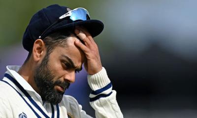 অনেক মানুষের ভিড়েও কোহলি ‘একা’ 