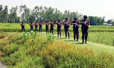সীমান্তে ‘পুশইন’ ঠেকাতে কঠোর অবস্থানে বিজিবি