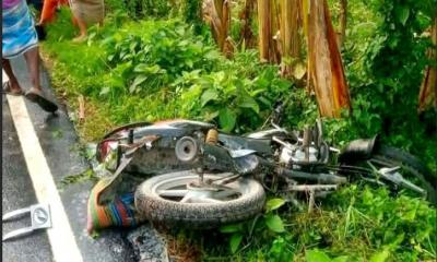 কুড়িগ্রামে সড়ক দুর্ঘটনায় প্রাণ গেল বাবা-ছেলের