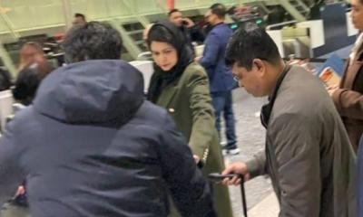 লন্ডন থেকে রওনা হয়েছেন জুবাইদা রহমান