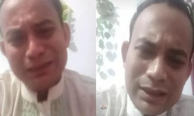 কমিটিতে স্থান না পেয়ে ফেসবুক লাইভে কাঁদলেন ছাত্রদল নেতা 