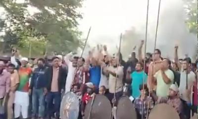 আ.লীগের অস্ত্র মহড়া, সাড়ে ৪ ঘণ্টা পর ঢাকা-খুলনা মহাসড়কে যান চলাচল শুরু