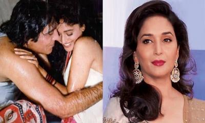 বিনোদ খান্নার সেই ‘কামড়’ ও মাধুরীর কান্না: তিন দশক পর যা বললেন অভিনেত্রী