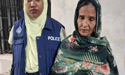 পুলিশের অভিযানে ‘মাদক সম্রাজ্ঞী’ গ্রেফতার