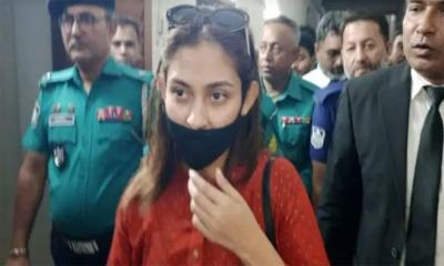 জামিন পেলেন মেহজাবীন চৌধুরী