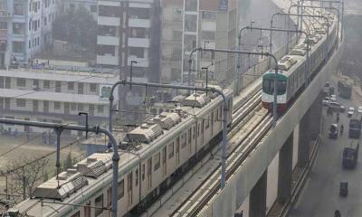 মেট্রোরেল চলাচলে বাড়লো সময়