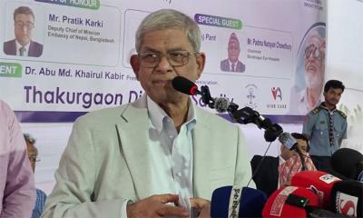 প্রতিটি থানায় আই ক্যাম্প চালুর উদ্যোগ নেওয়া হবে: মির্জা ফখরুল