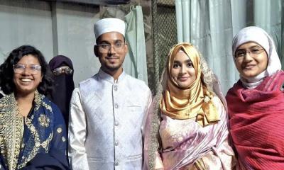 ছাত্রশক্তির নেত্রীকে বিয়ে করলেন এনসিপির হান্নান মাসউদ
